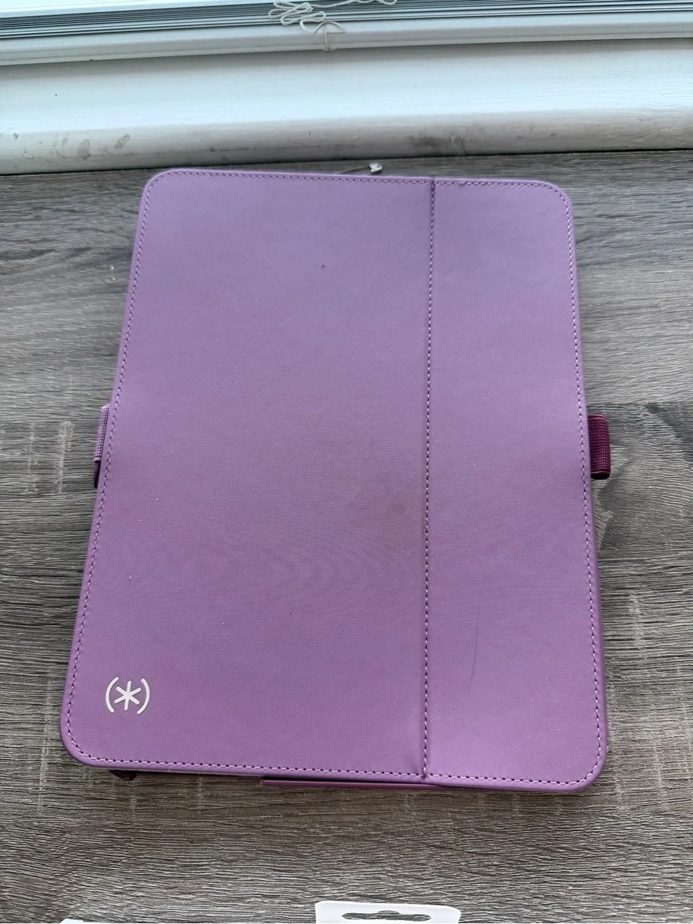 speck Purple Tablet Folio Case with Pen Loop